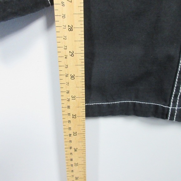 Empyre Alani Relax Loose Fit Pants Women S Black Low Rise Cargo Streetwear 604 - Picture 9 of 14